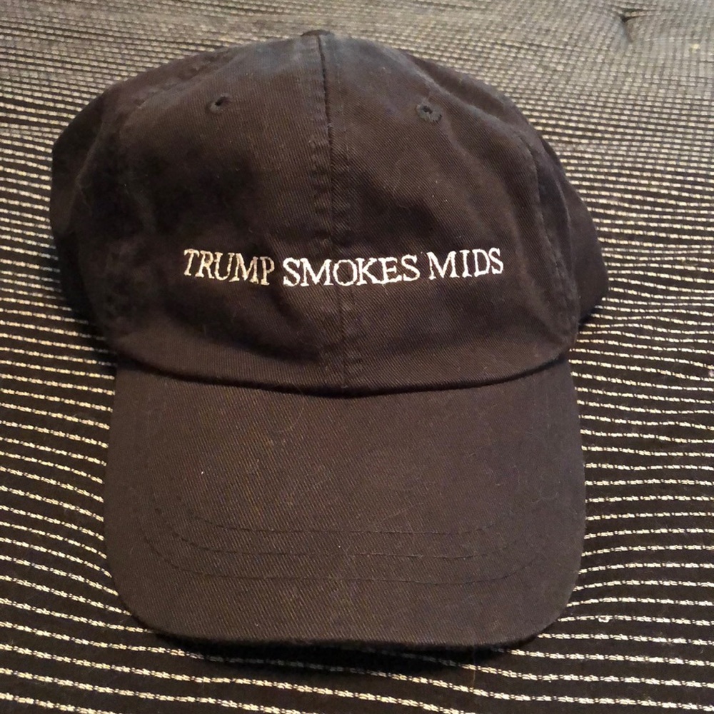 Trump Smokes Miss Baseball Hat